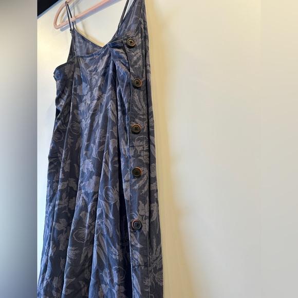 Patagonia Blue Floral June lake Jumpsuit - Picture 6 of 9